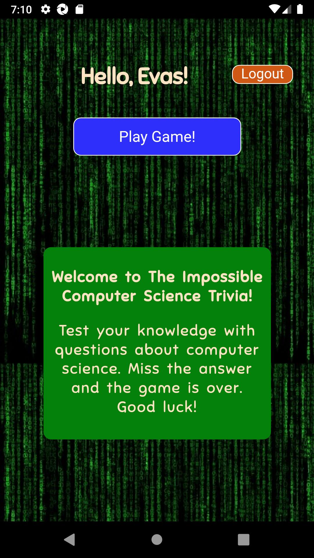 The Impossible Computer Science Trivia For Android Apk Download