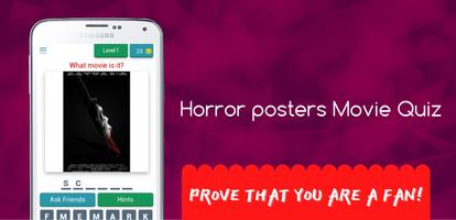 Horror posters: Movie Quiz poster