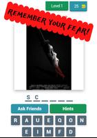Horror posters: Movie Quiz capture d'écran 2