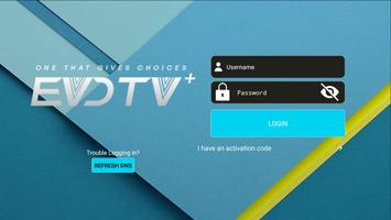 EVDTV Plus V2 الملصق