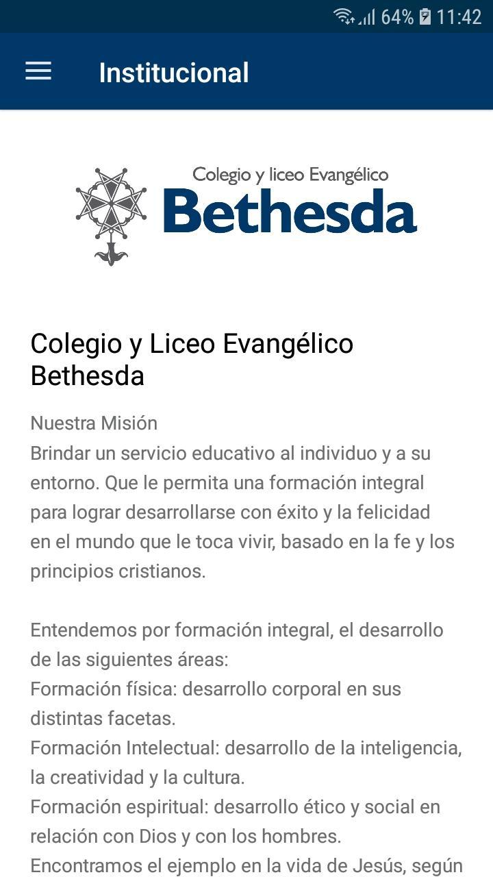 Colegio Y Liceo Evangelico Bethesda For Android Apk Download - roblox empresa de software 4164 fotos facebook