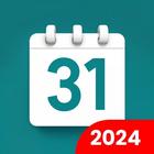 کیلنڈر: منصوبہ اور شیڈول آئیکن