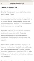 Luxperience 2024 اسکرین شاٹ 1