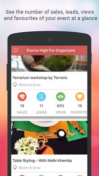 Events High For Organizers 截图 1
