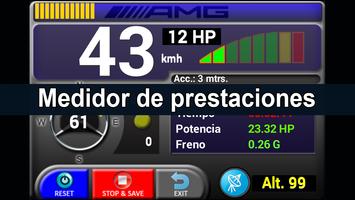 Car Performance Meter, velocím captura de pantalla 1