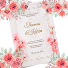 Elegante Invitación Hacedor icono