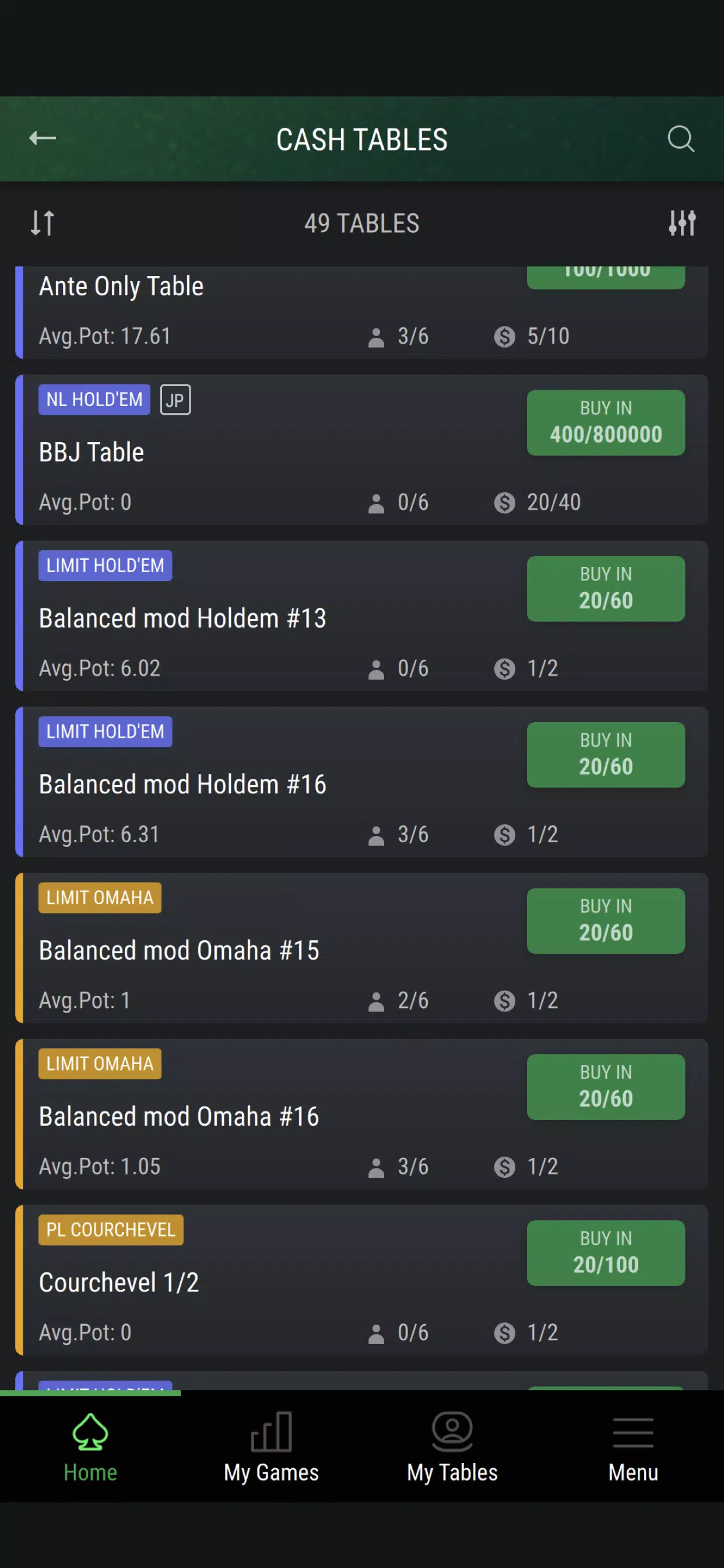 Evenbet Poker