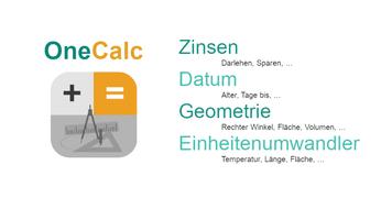 OneCalc+: All-in-One-Rechner Screenshot 1