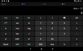 OneCalc+: Calculatrice capture d'écran 3
