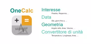 OneCalc: Calcolatrice