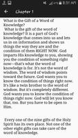 The Gift of The Word of Knowledge screenshot 1