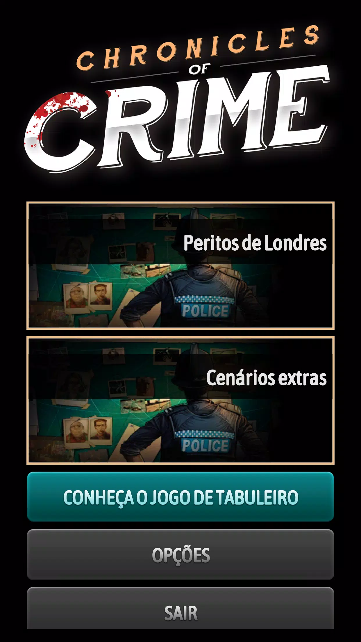 Detetive CrimeBot investigação – Apps no Google Play