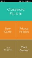 Crossword fit / Word fill ins الملصق