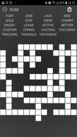 Crossword fit / Word fill ins تصوير الشاشة 3