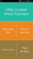 Mots à caser Plakat