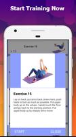 Abs Workout for Women Lose Fat syot layar 2