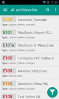 Food Additives capture d'écran 1