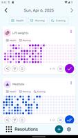Habit Tracker: Resolutions ảnh chụp màn hình 3