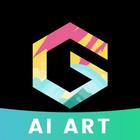 AI Art Image Generator – GoArt 圖標