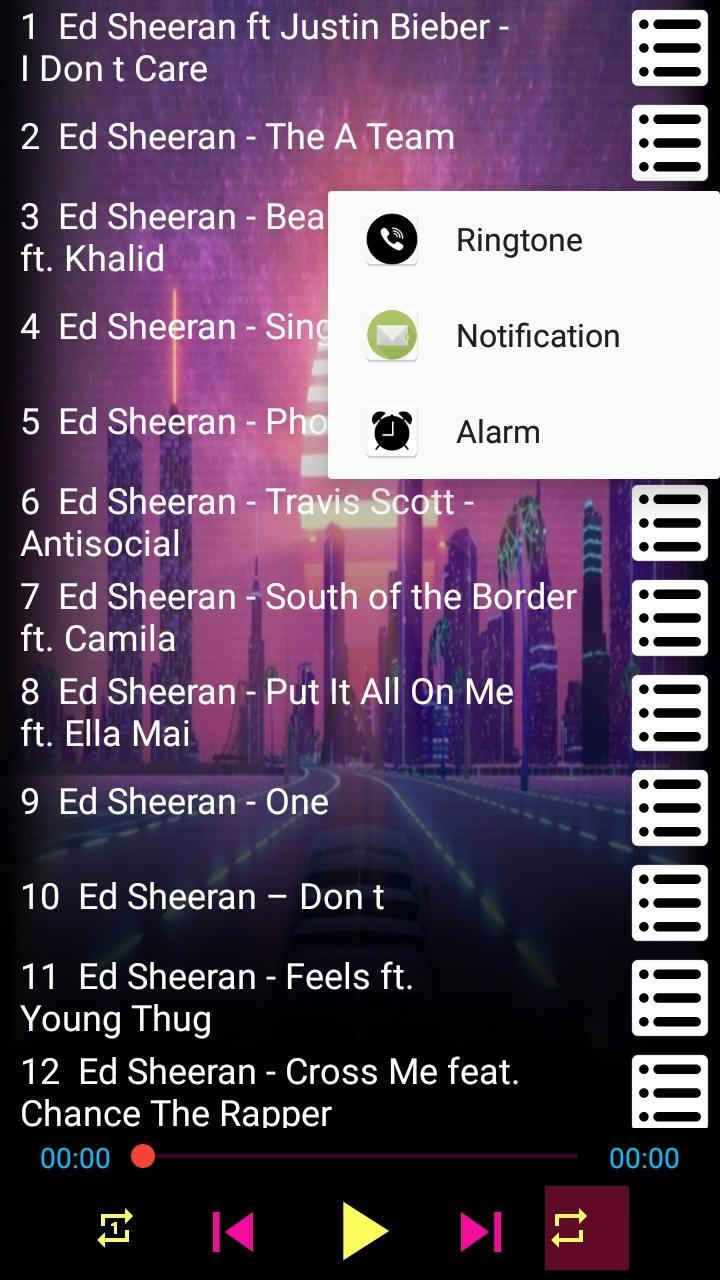 Ed Sheeran Songs High Quality Offline For Android Apk Download