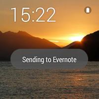 برنامه‌نما Evernote for Android Wear عکس از صفحه