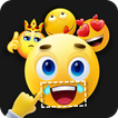 pembuat emoji - emoji pelekat