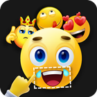 絵文字メーカー : 面白い絵文字ステッカーメーカー アイコン