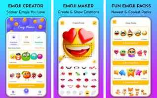 Emoji maker : Sticker maker-poster