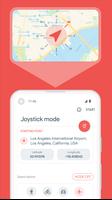Fake GPS Joystick and Route تصوير الشاشة 1