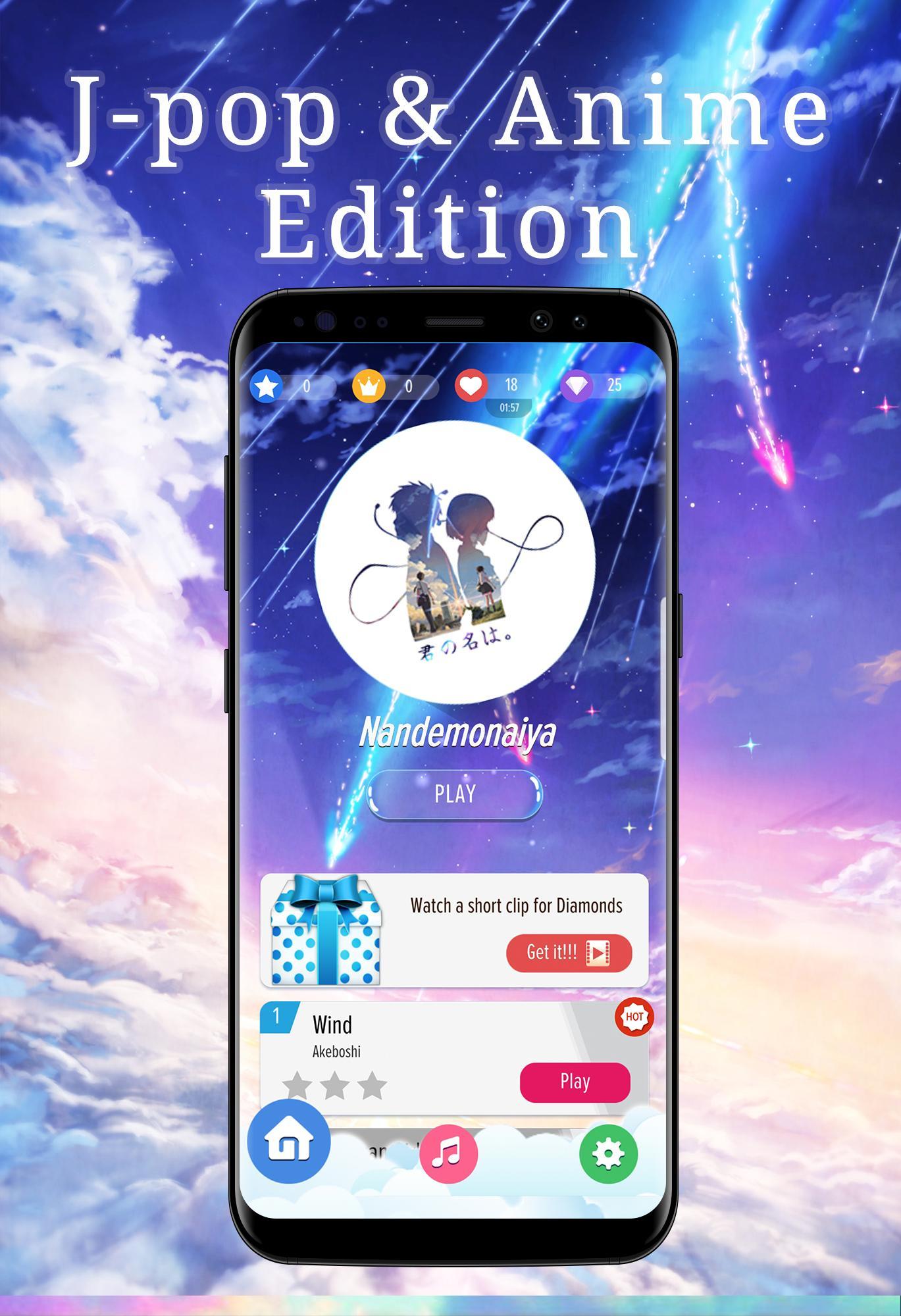 Anime Songs Piano Tiles APK per Android Download
