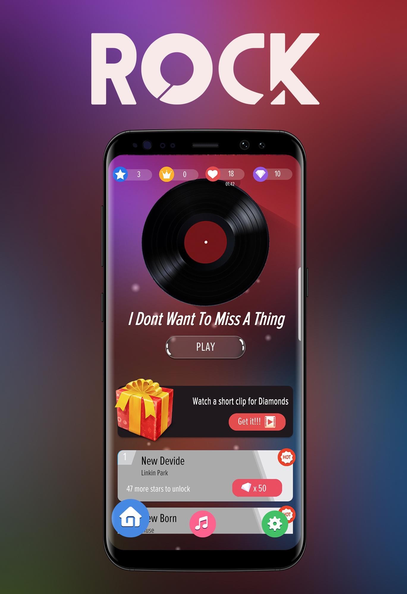 Descarga de APK de Rock Songs Piano Tiles para Android