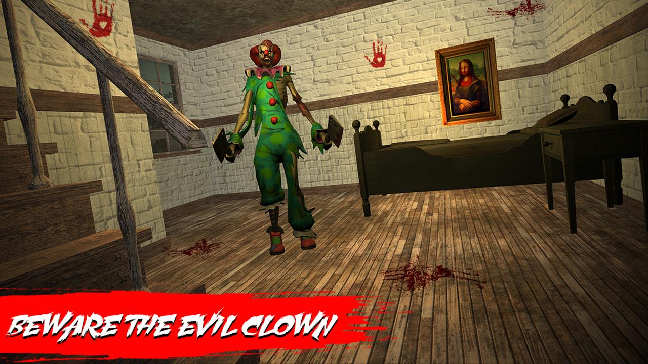 Evil Clown Dead House Scary Games Mod 2019 For Android - creepy clown roblox