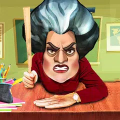 Скачать Evil Scary Teacher 2020 : Spooky Granny Game APK