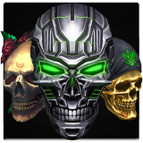 Evil skull theme icon