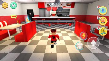 Evil Papa Pizzeria Obby постер