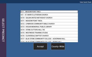 Voter Quick Check Demo syot layar 1