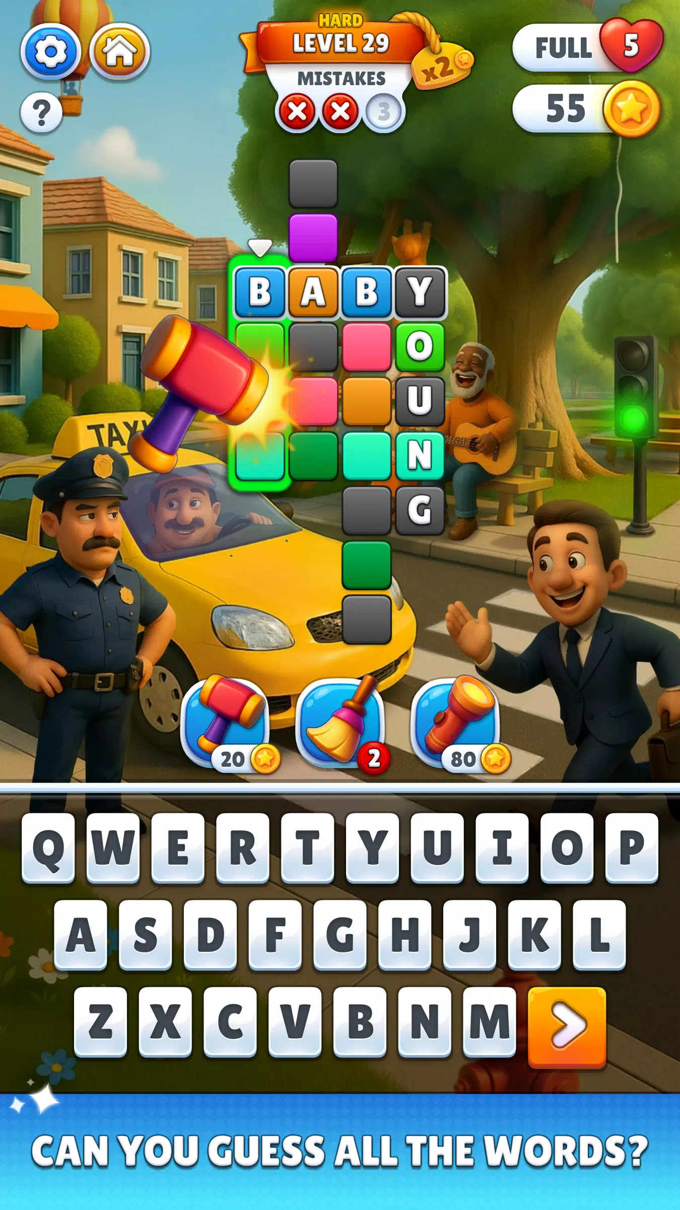 Guess Word: Fun Puzzle Game