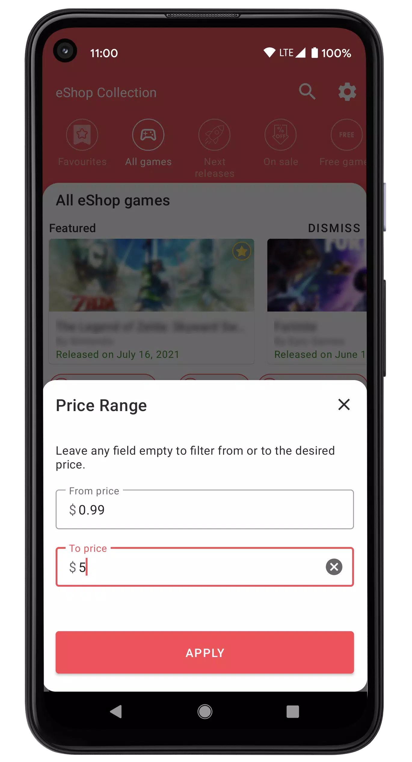 Switch eShop Prices APK for Android Download