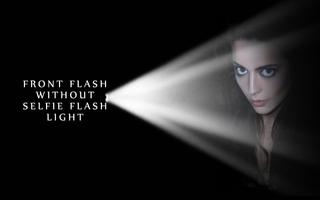 HD Flash Light Selfie Camera Poster