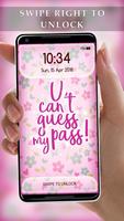 Screen Lock Time Password - With Quotes Wallpaper screenshot 1