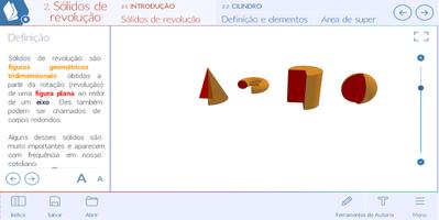 برنامه‌نما Geometria plana e espacial عکس از صفحه