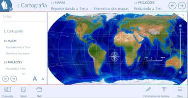 Geografia mundial Cartaz