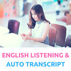English Podcast & Transcript simgesi
