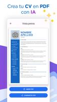 IA Crear Currículum - CV PDF Poster