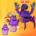 Grim Evolution: Purple Monster