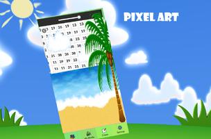 Nature Pixel Art Coloring By Number تصوير الشاشة 1