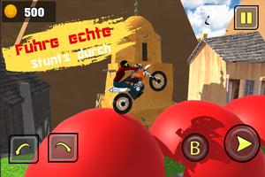 Echte Bike Stunt - Moto Racing Plakat