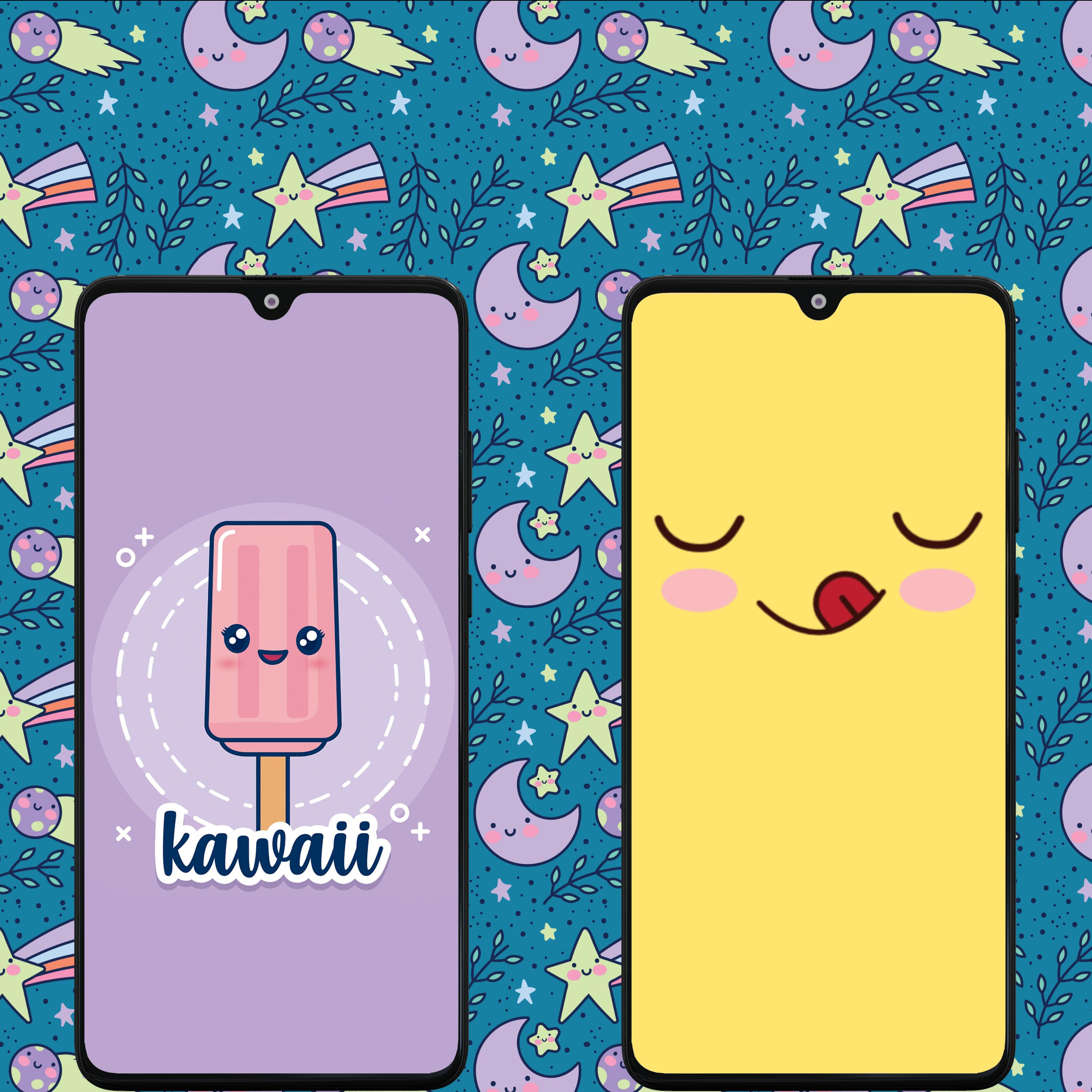 Android için Şirin duvar kağıtları Cute Wallpapers Kawaii APK�yı İndir