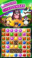 Tumble Jungle-Das Match 3Spiel Plakat