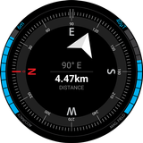 GPS Compass Navigator ไอคอน